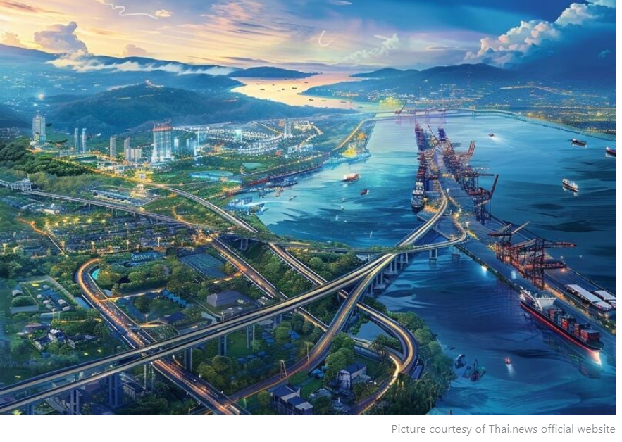 Mega Proyek Jembatan Darat di Thailand Selatan Dimulai 2026